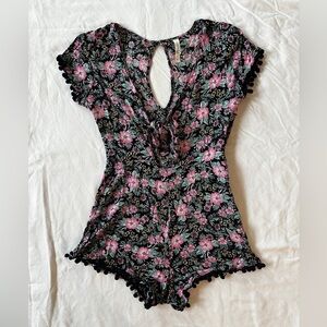 Lightweight Floral Romper